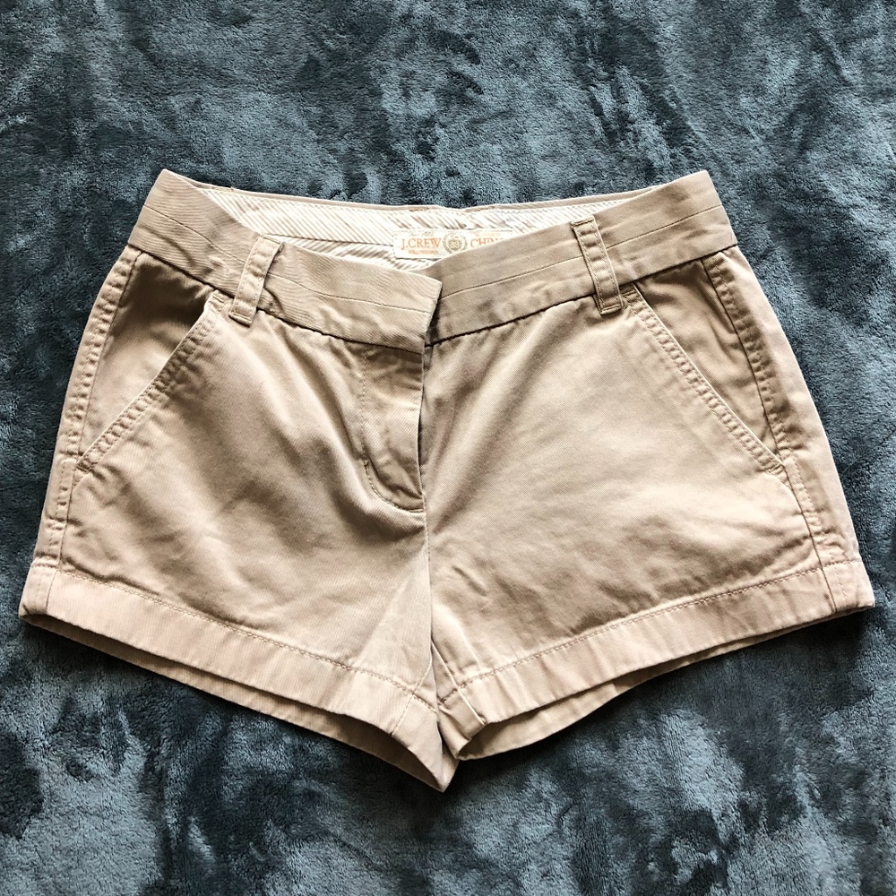 J Crew Women's Classic Fit Chino Shorts